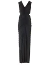 Rick Owens Poppy Long Dress In Black