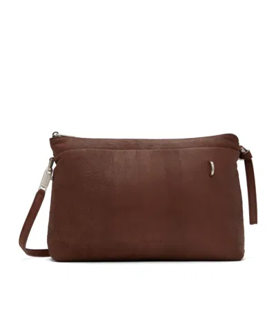 Rick Owens Porterville Adri Logo Shoulder Bag In Red