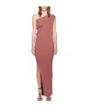 Rick Owens Pink Porterville Athena Maxi Dress In Pink