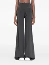 Rick Owens Porterville Bias Trousers In Gray