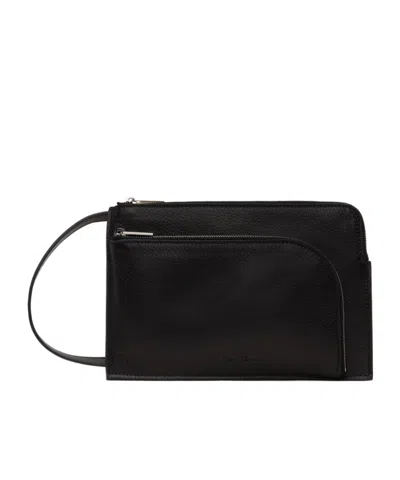 Rick Owens Porterville Club Clutch In Black