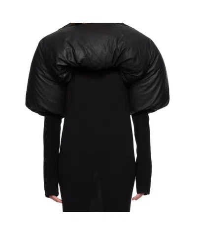 Rick Owens Porterville Down Jacket In Black