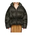 Rick Owens Green Porterville Sail Duvet Down Jacket In Green