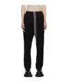 Rick Owens Drawstring Waist-edge Casual Pants In Black