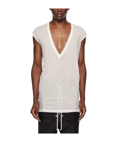 Rick Owens Porterville Dylan T-shirt In Beige