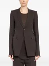 Rick Owens Porterville Extreme Blazer In Multi
