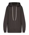 Rick Owens Porterville Hoodie In Dust