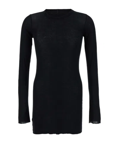 Rick Owens Porterville Jersey T-shirt In Black