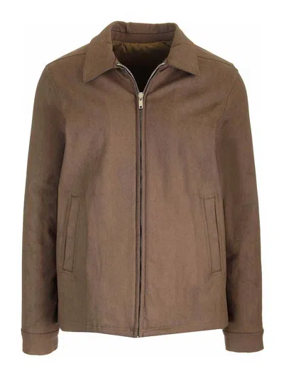 RICK OWENS PORTERVILLE LEATHER JACKET