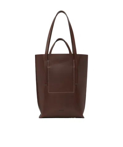 Rick Owens Porterville Medium Handbag In Red