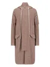 RICK OWENS 'PORTERVILLE MEGAPARKA' MIDI COAT