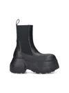 RICK OWENS "PORTERVILLE" PLATFORM BOOTS