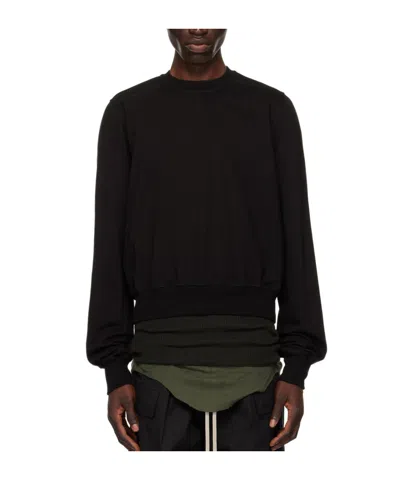 Rick Owens Porterville Round-neck Sweater In Black