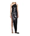 Rick Owens Porterville Taco Sequined Dress In Black
