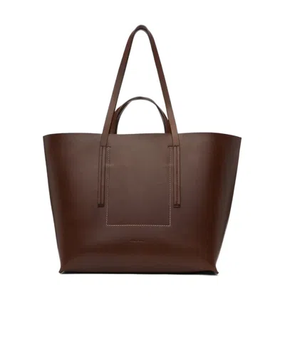 Rick Owens Porterville Tote Bag In Brown