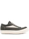 RICK OWENS PORTERVILLE VINTAGE LEATHER SNEAKERS