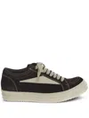 Rick Owens Porterville Vintage Low-top Sneakers In Brown