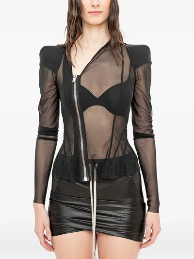 Rick Owens Princess Jacket In Black