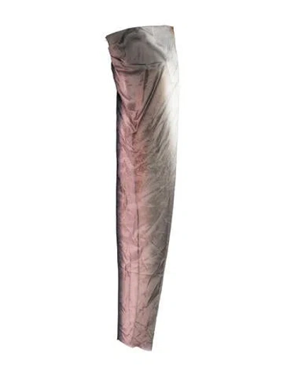 Pre-owned Rick Owens Printed Square Neckline Top In Neutrals