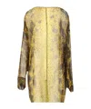 Rick Owens Printed Tunic Top In Multi