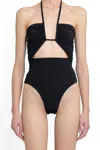 RICK OWENS RICK OWENS 'PRONG BATHER' ONE-PIECE SWIMSUIT