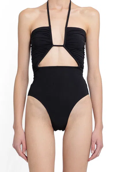 RICK OWENS RICK OWENS 'PRONG BATHER' ONE-PIECE SWIMSUIT