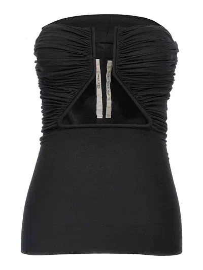 RICK OWENS PRONG BUSTIER TOP