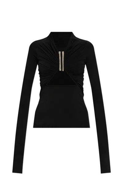 RICK OWENS PRONG CROPPED TOP