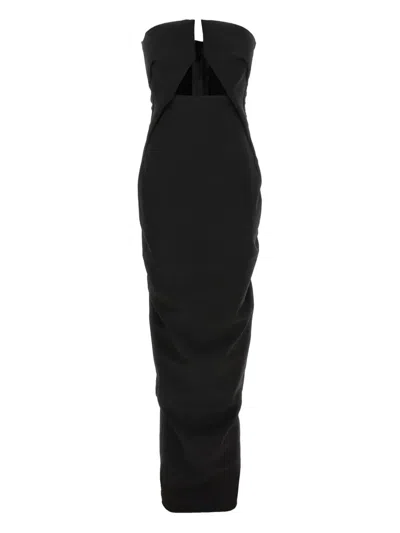 RICK OWENS PRONG CUT-OUT GOWN