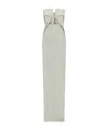 Rick Owens Prong Gown Dresses Gray In Gray