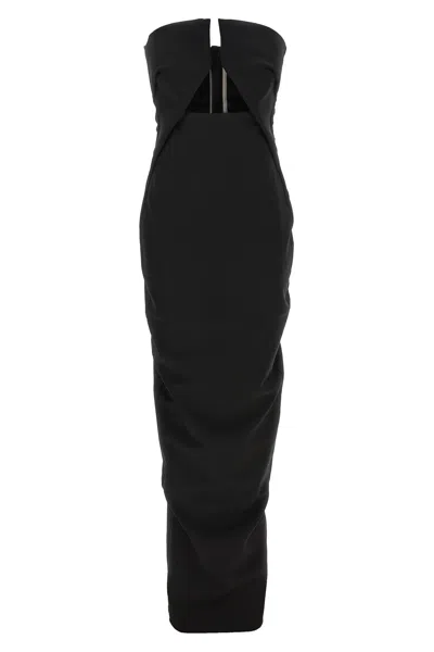Rick Owens 'prong Gown' Dress In Black