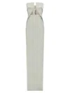 Rick Owens Prong Gown Dresses Gray In Gray