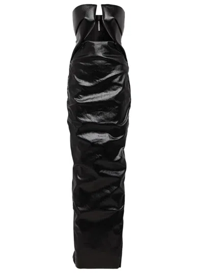 RICK OWENS RICK OWENS PRONG LONG DENIM DRESS