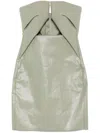 Rick Owens Mini Dress In Green