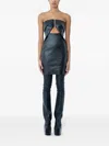 Rick Owens Prong Mini Dress In Schwarz