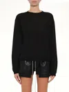 Rick Owens Pullover In Black