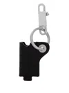 Rick Owens Python-skin Keyring In Metallic