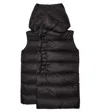 Rick Owens Quilted Down Vest In Black