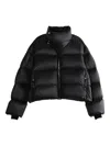 Rick Owens Quilted High-neck Jacket In Black