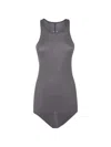 Rick Owens Racerback Tank Top In Gray