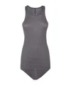 Rick Owens Racerback Tank Top In Gray