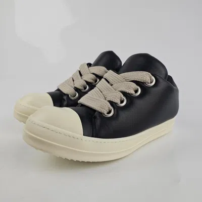Pre-owned Rick Owens Ramones Jumbo Laces Sneakers New Fw23 Size 39.5 In Black