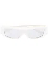 Rick Owens Rectangle-frame Sunglasses In Grau