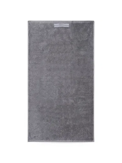 Rick Owens Rectangular Cotton Towel In Gray