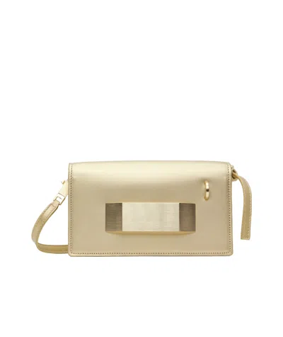 Rick Owens Rectangular Shoulder Bag In Nude