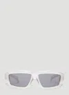 Rick Owens Rectangular Sunglasses In Grey