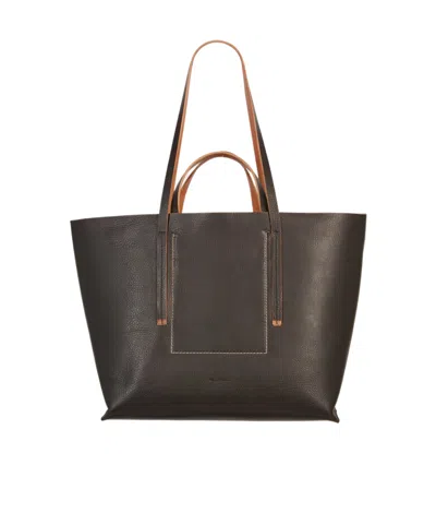 Rick Owens Rectangular Tote Bag In Black