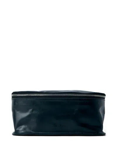 RICK OWENS RECTANGULAR ZIP CLUTCH BAG