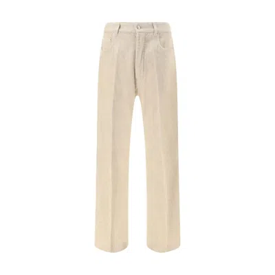 Rick Owens Refined Corduroy Geth Pants In Black