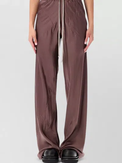 Rick Owens Relaxed Drawstring Lounge Shorts Side Pockets